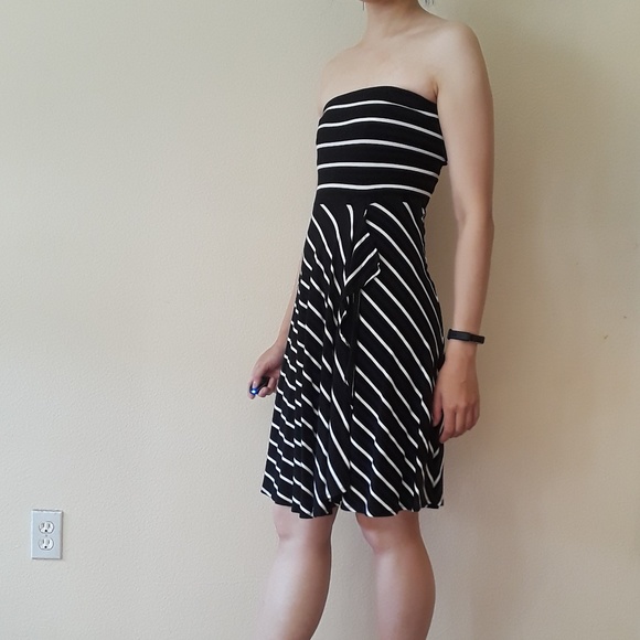Ann Taylor Dresses & Skirts - Ann Taylor Striped Strapless Sundress, XS